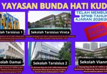 SPMB Sekolah-Sekolah YBHK Telah Dibuka