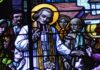 Bersahaja dan Rendah Hati, Sosok Yohanes Maria Vianney stained glass, parish priest, blessing, children, confessor, st jean marie vianney, france, patron saint of priests